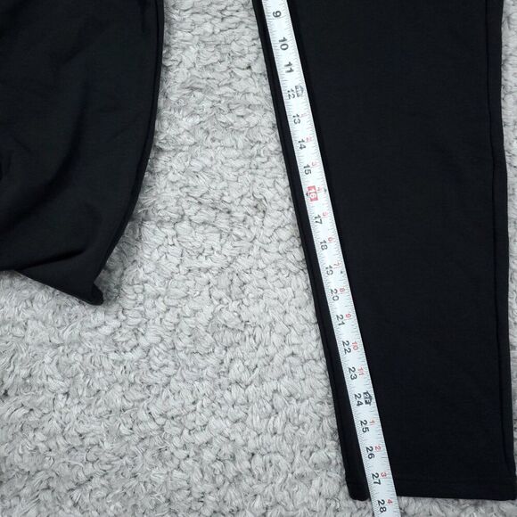 Maternity Nike One French Terry Pants Black FB4683-010 Women's Size Small - Picture 7 of 7